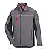 Produktbild Nitras Motion TEX Light - Herren Softshell-Arbeitsjacke | Wasser- und Windabweisende Softshelljacke - Grau/Schwarz Gr XS