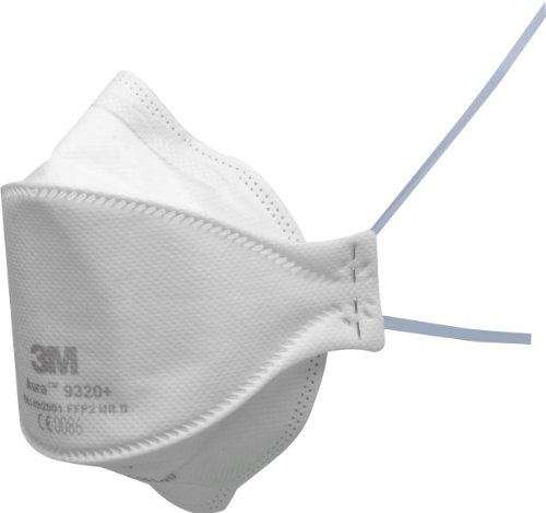 Preisvergleich Produktbild 3M Aura Atemschutzmaske 9320+SV, 5-er Pack, FFP2 NR D