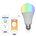 Produktbild Pawaca Smart Glühbirne, WIFI Glühbirne Smart Phone Control Farbe Glühbirne, Multi-Color Einstellbare Farbe Intelligente Sprachsteuerung