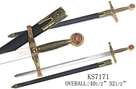 King Arthur's Medieval Sword Replica - 115 cm with Sheath