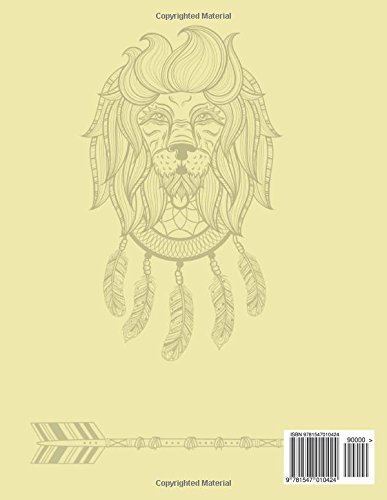 Dream Catcher Adult Coloring Book: Native American Dreamcatcher & Feather Designs
