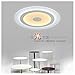 Produktbild Byee-R ultraflache LED Deckenleuchte Wohnzimmer Beleuchtung Atmosphäre Runde Acryl Persönlichkeit Kreative minimalistischen Schlafzimmer Lampe Tischlampe, Durchmesser-43Cm-Stepless Dimmer