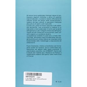 L'uso degli enzimi nella pulitura di opere policrome