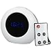 Produktbild Xingan HD 1280x960P spion versteckte Wecker Kamera HD Alarm Clock Videokamera mit Fernbedienung, Mini Übwerwachungskamera mit bewegungsmelder 140° Betrachtungswinkel ( Weiß )