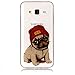 Produktbild Samsung Galaxy J3 / J3 2016 Hülle, Chreey Glitzer Muster Transparent Handyhülle Niedlich Mode Süß Temperament Weiche TPU Silikonhülle Case Ultra Dünn Kratzfest Durchsichtige Hülle Backcover [Cool Dog]