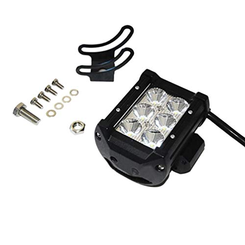 4 inch 18W LED Work Light Flood/Spot Light Offroad Driving LED Light Bar 12V 24V 4x4 Truck Motorcycle Boat Tractor Barra