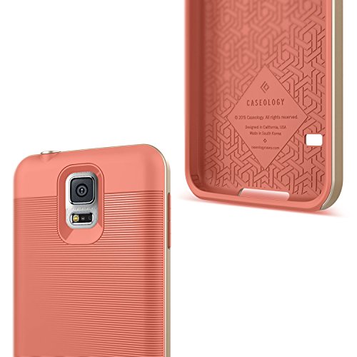 Caseology Funda Galaxy S5 Serie Wavelength Duradero Antideslizante Gota de Protecci n Rosa del Coral para Samsung Galaxy S5 2014 - Rosa del Coral reviews Caseology Funda Galaxy S5 Serie Wavelength Duradero Antideslizante Gota de Protecci n Rosa del Coral para Samsung Galaxy S5 2014 - Rosa del Coral
