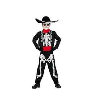 Disfraz de Esqueleto Mejicano para niño