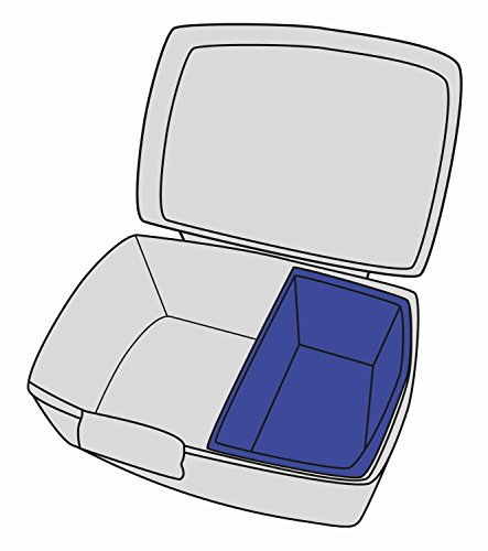 p:os 68788 Brotdose Premium mit Einsatz Disney Pixar Cars, ca. 16 x 12 x 6,5 cm - 2