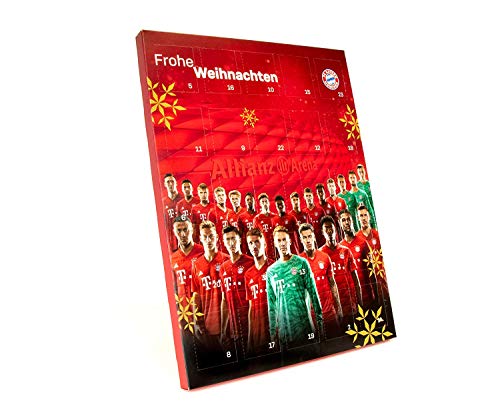 Calendrier de l'Avent 2015 du FC bayern 2015 avec chocolats et autographes des joueurs