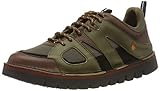 Tipo de tacón: Plano Art 1581 Multi Leather Kaki-Brown/Ontario, Zapatos de Cordones Brogue Unisex Adulto, Verde, 38 EU