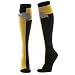 Produktbild Harry Potter - Original Hufflepuff Knee High Socken - Kniestrümpfe in Schwarz/Gelb aus 68 % Acryl, 30 % Polyester und 2 % Spandex