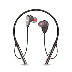 UBON CL-56 Wireless Bluetooth In Ear Neckband Earphone with Mic (Silver)