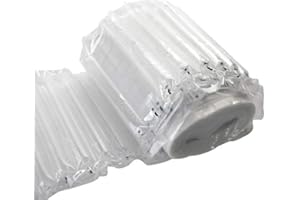logei® Roll Packaging Protection Inflatable Bags Air Cushion Film Air Column Shockproof Film Bubble Film Packaging Material (20 cm x 20 m)