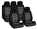 Price comparison product image XtremeAuto® TARTAN LAMBETH High Quality Classic Full Seat of Universal Car Seat Covers
