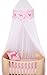 Taftan Mosquito Net for Bassinet Little Deer (Pink)