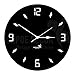 Hoopoe Decor Digital hue White Trendy Wall Clock RS.499.00