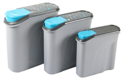 Rotho Aufbewahrungsbox für Tierfutter aus Kunststoff (PP) – Trockenfutterbehälter für Hunde, Katzen, Vögel, Fische und andere Kleintiere - 2