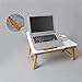 Produktbild Klapptisch Bamboo Laptop Tischfaltung Betttisch Höhenverstellbares Schreibtischsofa Mobiler Tisch