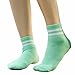 Produktbild VENMO  Hip Hop Unisex Kreative Harajuku Brief Baumwolle Skateboard Socke Bequeme Socken Yoga wandersocken witzige socken Baumwolle schönen socken gestreift (Green)