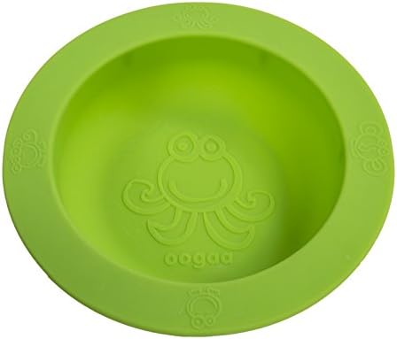 Oogaa Silicone Baby Feeding Bowl Silicone - Green