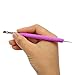 2 Way Dotting Pen Nail Art Painting Pen Brush Marbleizing Tool (Purple)