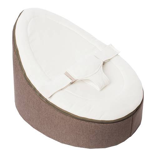 Doomoo Seat NEW for 2015- Baby Bean Bag Birth-30kg- Home White