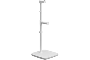 Elgato Stand para Key Light Neo – Soporte de Escritorio con Base Pesada, Altura e inclinación Ajustables, Soporte para Auriculares, Blanco Limpio – para Key Light Neo o Facecam Neo