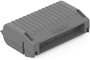 WAGO Gelbox, obudowa żelowa, do kabli łączących, z żelem, seria 221, seria 2x73, maks. 4 mm², bez złączy łączących, rozmiar 3, szary, 207-1333 (3 szt.)