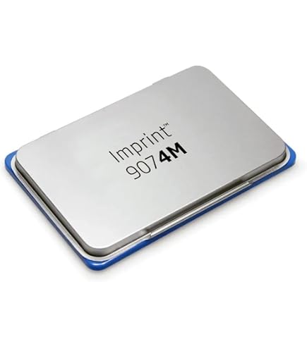 Trodat 9073M Cuscinetto Inchiostro Verde Per Timbri - 125x80mm, Base Acqua, Lunga Durata