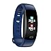 Produktbild TYWZF Fitness-Tracker GPS 30 Meter Wasserdicht Schrittzähler Riding-Modus Kamera Musiksteuerung Für Ios Android Phone,Blue