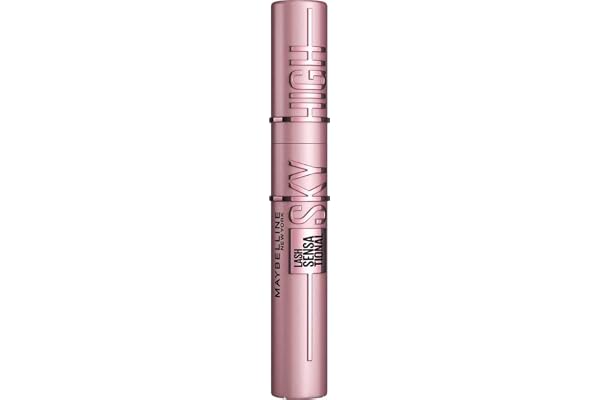 Maybelline New York Lash Sensational Sky High Volumen y Longitud, Negro | Cepillo Flexible, Longitud sin Límites, Volumen Redefinido, Pestañas Definidas, Uso Diario, Lash Sensational Sky High