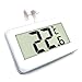 Price comparison product image Ouken Refrigerator Thermometer Digital Waterproof Wireless Fridge Freezer Temperature Monitor from -20 to 60 Degree (-4 to 140 F) with Hook & Large Big LCD Display for Indoor/Outdoor White