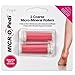 Emjoi MICRO Pedi Coarse Micro-Minerals Pink Replacement Rollers (Set of 2)