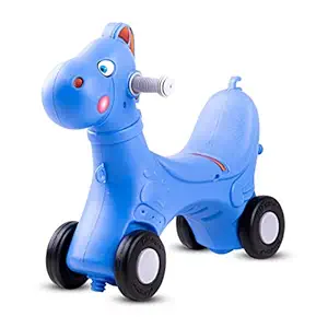 Baybee Baby Horse Rider-Kids Ride-On Push Car, Toy Horse Ride-On, Kids Toys, Toddler Baby Toy Suitable for Kids Boys & Girls Age 1-3 Years Old, Made in India! (Horse)