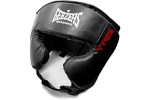 Geezers Boxing TRG Sparring Training Cheek Head Guard, Ultra-durable PU material, layered padding protection Headguard for Boxing, Kickboxing, MMA & Martial Arts, Men and women’s