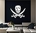 Produktbild Pirate Anonymous Guy Fawkes Mask - Laptop / Car / Wall Sticker (Small: 25cm x 30cm) by Broomsticker
