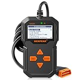 HILFE DEN AUTO JÄHRLICHEN EMISSIONSTEST BEHALTEN: Mit NEXPEAK NX301 OBD2 Diagnose können Sie schnell und genau den Emissionsfehler herausfinden. Ermitteln Sie die grüne / gelbe / rote Anzeigeleuchte, um Sie über den ausstehenden oder vorhandenen Fehler zu informieren. Überprüfen Sie den Zustand des Motorsystems von dich selber, ohne in die Garage zu gehen. Helfen Sie mit, den jährlichen Emissionstest leicht zu bestehen.