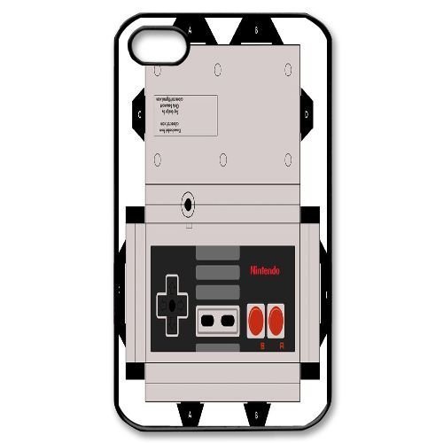Personalized Nintendo Controller Iphone 4,4S Phone Case, Nintendo Controller Custom Durable Back Phone Case for iPhone 4, iPhone 4s at Lzzcase