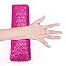 Demiawaking Nail Art Pillow Soft PU Leather Hand Rest Cushion Holders for Manicure Hand Arm Rest (Rose)