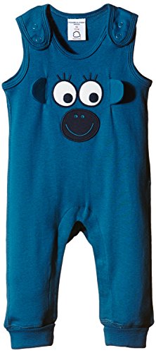 Polarn O. Pyret Baby-Boys Cannon Romper, Blue (Seaport), 4-6 Months