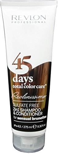 Revlon Professional 45 Days Total Color Care 2-in-1 Shampoo & Conditioner fr brnettes Haar 275ml