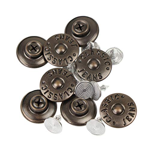 Preisvergleich Produktbild Jeansknoepfe 17mm (sortiert) Farbe: kupfer