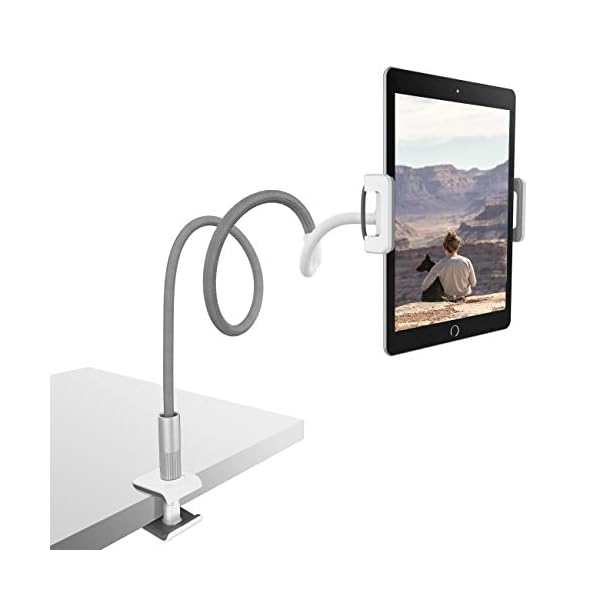 Lamicall Soporte Tablet, Multiángulo Soporte Tablet - Soporte con Cuello de Cisne para 2020 iPad Pro 10.5, 9.7, iPad…
