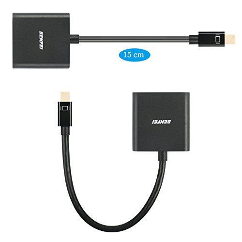 Aktiver Mini-DisplayPort 1.2 auf HDMI 4 K Adapter männlich zu weiblich vergoldet Kordel, Thunderbolt kompatibel, Unterstützung Eyefinity, Mini DisplayPort 1.2 - 2