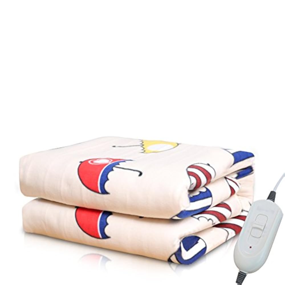 Heizdecke, Elektrische heizdecke Zimmer mit zwei doppelbetten Wasserdicht Sicherheit Strahlung Wärmeunterbett Student Schlafsaal-C 120x150cm(47x59inch)
