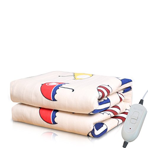 Heizdecke, Elektrische heizdecke Zimmer mit zwei doppelbetten Wasserdicht Sicherheit Strahlung Wärmeunterbett Student Schlafsaal-C 120x150cm(47x59inch)