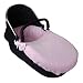 Clair de Lune Honeycomb Cozy Carry Cot Covers (Pink)