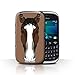 Produktbild Stuff4® Hülle/Hülle für BlackBerry Curve 9320 / Pferd Muster/Schnauzen Kollektion