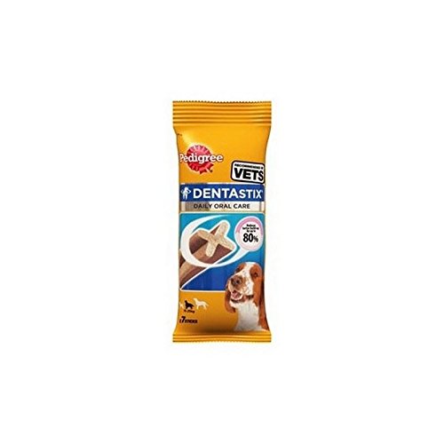 Preisvergleich Produktbild Rasse Dentastix Medium Hund Zahn Hundekauartikels (180G)